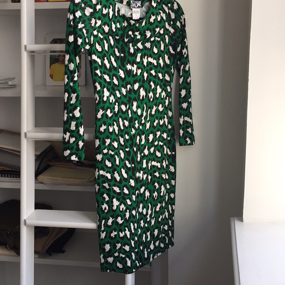 Silk DVF shift dress